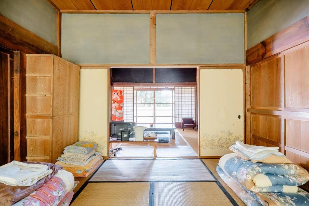 ゲストハウス+カフェわ　１日１組限定！ 築１００年の農家の古民家で宿泊体験、薪でお風呂沸かせます。焚き火もできます。 Kannami Kültér fotó