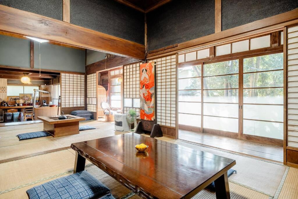 ゲストハウス+カフェわ　１日１組限定！ 築１００年の農家の古民家で宿泊体験、薪でお風呂沸かせます。焚き火もできます。 Kannami Kültér fotó